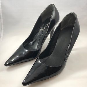 3” stiletto heel patent leather pump